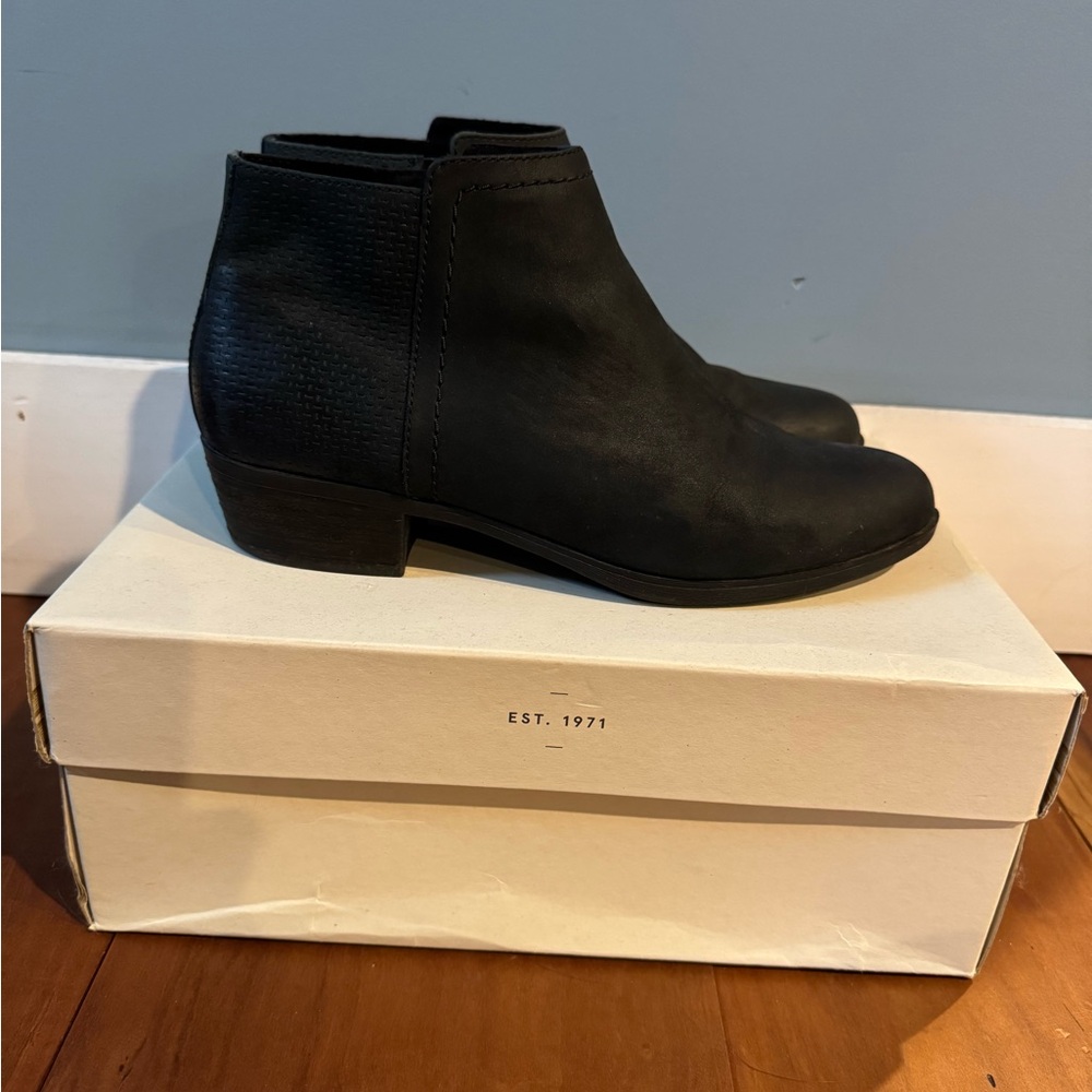 Rockport Vanna Black Ankle Booties